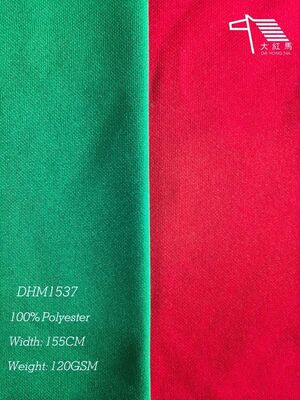 Good price 120GSM Moisture Wicking Fabric Polyester Double Knit Pilling Resistant for T Shirts online