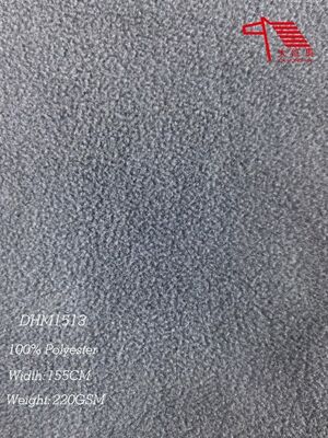 Good price Double Brush Single Shake Polar Fleece Fabric Soft Both Sides 220GSM for Sportswear online