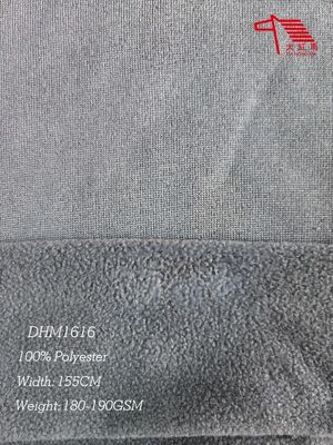 Good price Breathable Micro Fleece Jacket Lining Fabric 180GSM with Anti Pilling Finish online