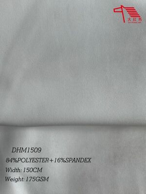 Хорошая цена 175GSM Single Jersey 4 Way Stretch Fabric для спортивной одежды 84% полиэстер 16% спандекс онлайн