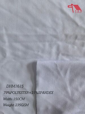 Καλή τιμή 79/21 Πολυεστέρα Spandex Plain Cloth High Recovery 235GSM για αθλητικά ρούχα σε απευθείας σύνδεση