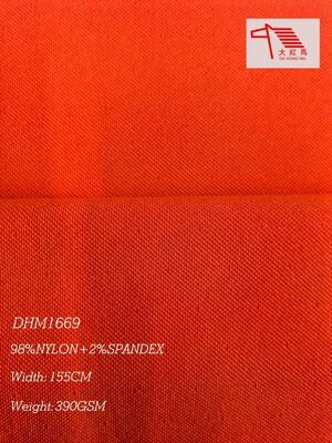 Καλή τιμή Πικέ mesh νάιλον σπάντεξ ύφασμα 390GSM βαρύ φορτίο αναπνευστικό για σακάκια σε απευθείας σύνδεση